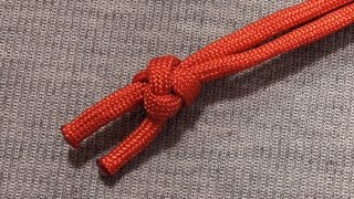 How To Tie A Two Strand Diamond Knot With Paracord [upl. by Ynad]