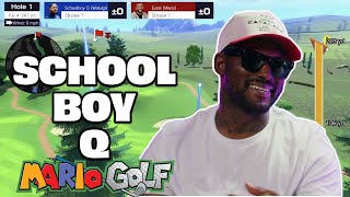 Rapper ScHoolboy Q Plays Mario Talks New Music and Why He Golfs  GWB Show Ep 3  GWB [upl. by Ayirp]