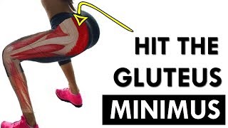 Gluteus Minimus Exercises 9 Minutes To Bigger Rounder amp Lifted Butt UNLOCK YOUR GLUTES [upl. by Kotto]