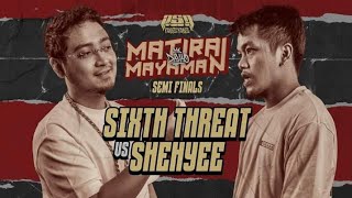 SIX THREAT VS SHEHYEE PREDICTION NG MGA RAPPER [upl. by Reena705]