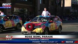 ROSE PARADE 2019 Annual Tradition In Pasadena California [upl. by Llenaj]