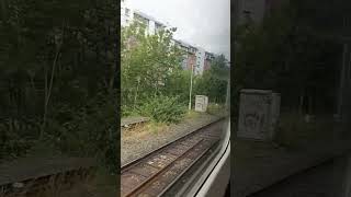 RARE Train Using Track Via Wandsworth Road and Clapham High StreetSoutheastern With intro Music [upl. by Carlisle]