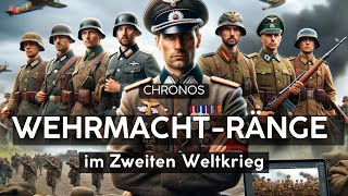 Die Militärränge der Wehrmacht im Zweiten Weltkrieg Hierarchie und Einfluss [upl. by Nnayelhsa]