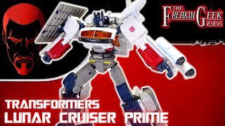 LUNAR CRUISER OPTIMUS PRIME EmGos Transformers Reviews N Stuff [upl. by Koetke]