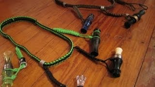 How To Make A Waterfowl Call Lanyard 23 [upl. by Livia515]