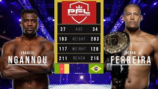 FRANCIS NGANNOU VS RENAN FERREIRA CE WEEK END [upl. by Warrick388]