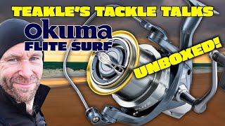 Teakles Tackle Talks Okuma Flite Surf Fixed Spool Beach Casting Reel [upl. by Naji]