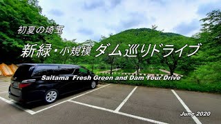 【HD等倍】 初夏の埼玉 新緑・小規模ダム巡りドライブ 「Saitama Fresh Green and Dam Tour Drive」 [upl. by Hernardo260]