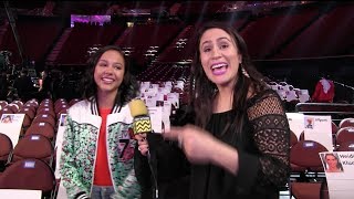 Breanna Ydes Miranda Sings Impression BTS At The Kids Choice Awards [upl. by Atelra193]