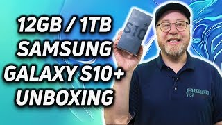 Unboxing the 12GB Samsung Galaxy S10 Plus Is it worth 1600 [upl. by Neelyam]