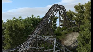 RMC Launched Terrain Coaster  NoLimits 2  FVD [upl. by Nylsoj]