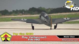 Top Gun 2010  Roy Vaillancourt FW190 [upl. by Anivid]