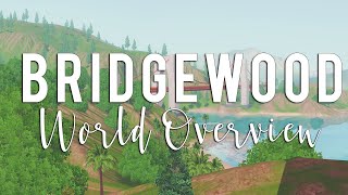 BRIDGEWOOD THE VIEW😍 THE SIMS 3 WORLD OVERVIEW [upl. by Ebsen]