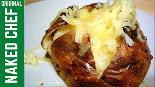 JACKET POTATO  Oven baked potatoes recipe  How to make [upl. by Bertrand]