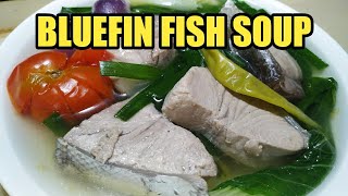 HOW TO COOK FISH TINOLA  BLUEFIN FISH SOUP RECIPE [upl. by Pollyanna]