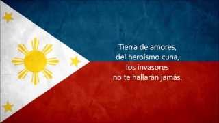 The Philippine National Anthem in EspañolEnglish amp Tagalog [upl. by Isayg397]