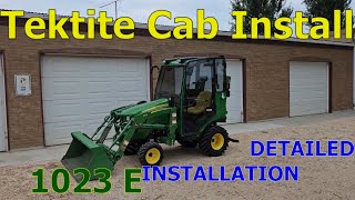 TEKTITE CAB INSTALL  DETAILED INSTALLATION [upl. by Aerdnad370]