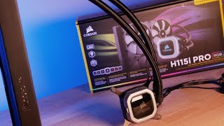 Corsair H115i PRO RGB Review [upl. by Brechtel]