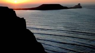 Gower Peninsula Wales Coastline and Beaches  Dawn till Dusk [upl. by Brendin]