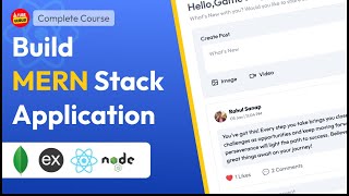 Build Full Stack NextJs 14 App  ReactJs MongoDb Express NodeJs  MERN Stack [upl. by Llerrem]