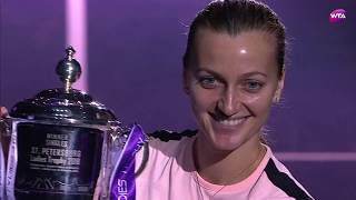 2018 St Petersburg Open Final  Kristina Mladenovic vs Petra Kvitova  WTA Highlights [upl. by Odlanar]