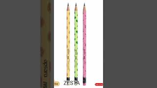 Apsara Zesta Scented Pencils  Tropical Orange Candy amp Peppermint Officialapsarapencils [upl. by Irodim]