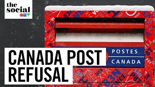 Canada Post refusing to collect banned guns  The Social [upl. by Neilla]