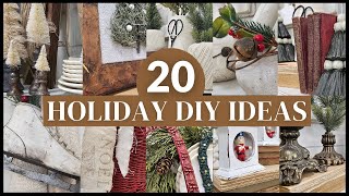 Best 20 Thrift Store Christmas Craft Ideas on a Budget • Goodwill DIY Thrift Flips [upl. by Nirrat]