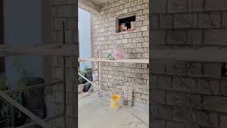 front elevation 12×24 tiles elevations work shortvideo [upl. by Nnail197]