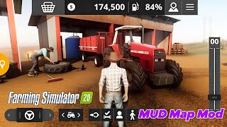 Farming simulator 20 Download Link  FS20 Mud Map Mod  Fs20 Apk v 00079 [upl. by Dniren]