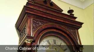 Charles Cabrier Longcase Clock  Antique Clock Video [upl. by Namzaj363]