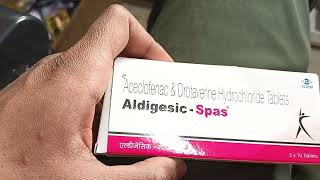 aldigesic  spas tablet use [upl. by Odlaner67]