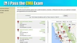 CMA Exam Locations How to Find the Closest Test Center [upl. by Lrad175]