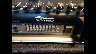 Radial JDX with Ampeg SVT3PRO Bass Amp [upl. by Lilia16]