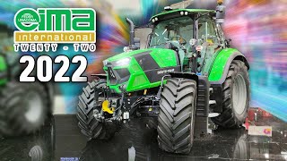 EIMA 2022  I MIGLIORI TRATTORI e ATTREZZATURE AGRICOLE DELLA FIERA [upl. by Trebloc]