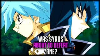 Was Syrus About To Defeat Zane Tough Love [upl. by Reel763]