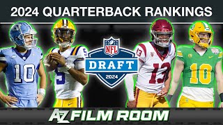 Ranking Every QB in the 2024 NFL Draft [upl. by Meehahs]