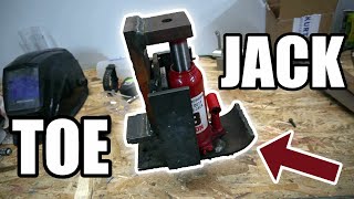 Homemade Toe Jack  Machine Skates [upl. by Winthorpe]