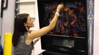 Pinball 101 3  How To Remove a Pinball Backglass [upl. by Acissj764]