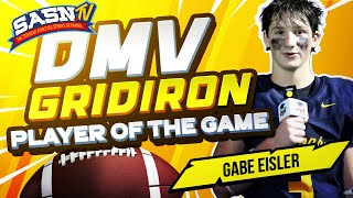 DMV Gridiron Interviews Running Back Gabe Eisler [upl. by Walther]