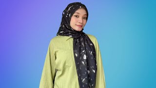 Everyday Simple Bawal Tutorial 2024 🧕🏻 TUTORIAL TUDUNG BAWAL SIMPLE [upl. by Nylacaj]