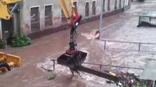 Hochwasser Schmalkalden 01062013 Jahrhundertflut [upl. by Anyzratak]