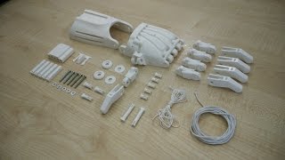 Assembling eNABLE Raptor Reloaded prosthetic hand [upl. by Wilkins24]