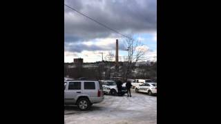 Millinocket Mill Stack Demolition [upl. by Jaeger376]