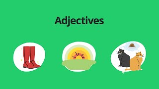 Adjectives – English Grammar Lessons [upl. by Enael28]