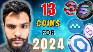 MOONSHOT ALERT 13 Crypto Coins Exploding in 2024 You NEED to know these [upl. by Hana]