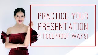 4 วิธีฝึกพูด ฝึกพรีเซนท์งานแบบมือโปร  practice your presentation skill like a pro  Chatsshare [upl. by Yznel113]