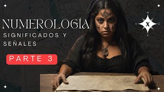 NUMEROLOGIA Y SUS SEÑALES Y SIGNIFICADOS 2024 astrología numerology tarot mexico [upl. by Okika]