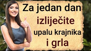 Za jedan dan izliječite upalu krajnika i grla  RECEPT [upl. by Negris202]