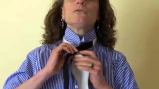 How To Tie A Bow Tie Easy Step By Step Bow Tying Lesson from Bowtiecom [upl. by Janel]